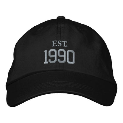 Custom Year / Date - Personalized Embroidered Dad Hat